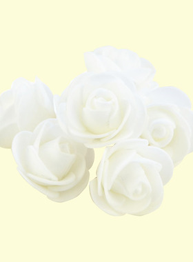 极速200-400pcs Artificial Foam Rose HeadKs 3.5cm Flower For