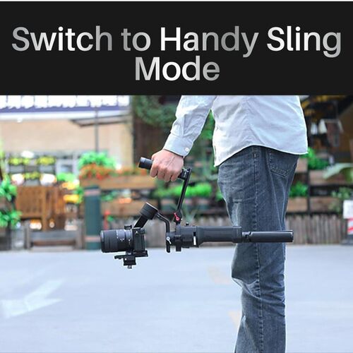 极速Dual Handle Handgrip Stabilizer for DLJI Ronin S/SC Came
