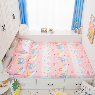 极速儿童纯棉榻榻米床笠定制v薄棕垫床罩单件保护罩卡通床单1.2米