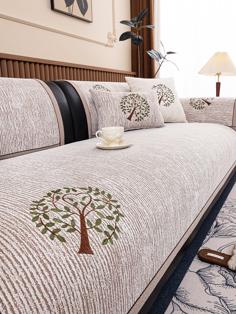 采购产品新型中式四季沙发套靠垫，防滑实木靠垫，雪尼尔沙发套，,居家布艺,沙发垫,淘宝优惠券,粉丝福利购,淘宝优惠卷