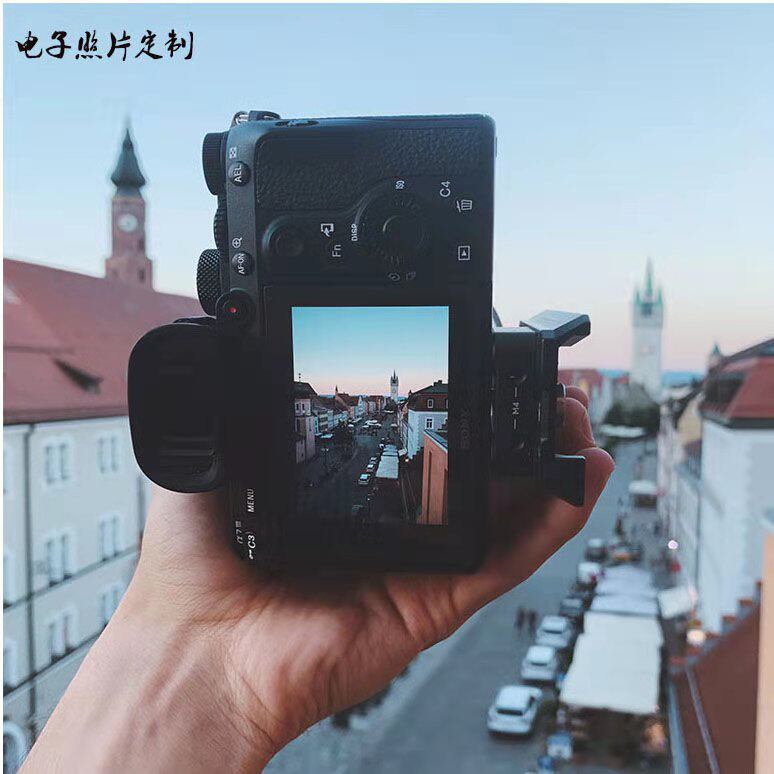 热销装饰画定制晶瓷画来图定做高清婚纱照儿童照球星W玄关轻奢简