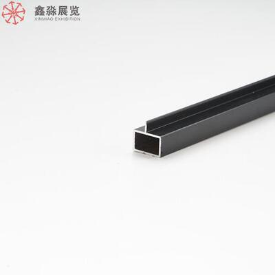 5MM扁会铝 展XM-A017火柴盒铝材 2x16M2M扁铝 专业展览铝5材厂家