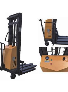 简易轻型电动1堆高车吨 经济型JSEM1016 半自动电动液压堆车高升