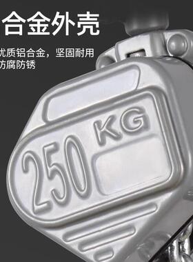 铝合金款小.型铝合金迷你手扳葫芦倒链引0m.25T05吨紧线器起重牵