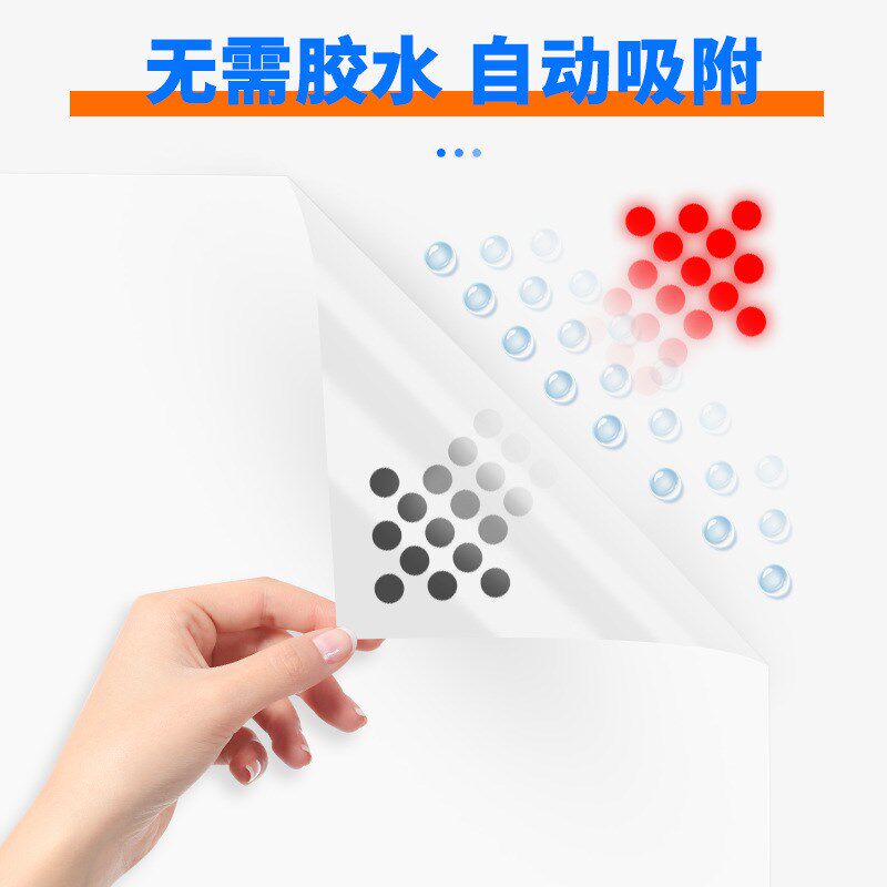 速发不贴乳胶漆膜鸦墙面静电保护涂白墙光面玻璃装饰防水防脏墙伤