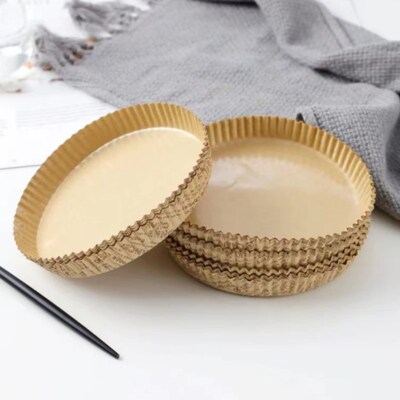 速发6寸披萨包面纸托淋膜烘焙耐高温防用不粘圆形家油纸杯披萨底