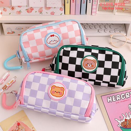 速发Cute Pil Case Tro a Scre PiluBox Lge Cepacity