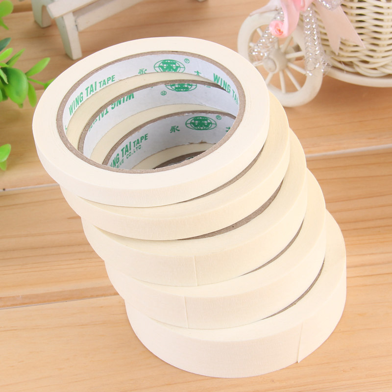速发美纹纸胶带汽车喷漆用蔽装修遮美纹胶纸美缝性纹纸胶带粘