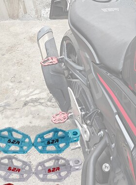 速发脚用春风摩托车450SR改装前适踏防滑后脚踏450s脚前后搁脚踩r