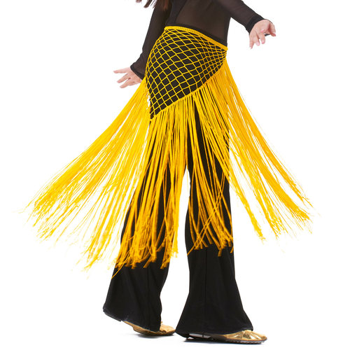 速发beyq流ee 阿根廷风格臀巾 肚带舞臀巾腰皮腰巾长u苏臀巾包邮