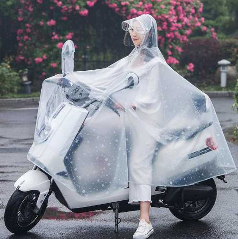 速发自行车雨衣长便骑行男中生学学生单人雨披折叠便携式轻款全身
