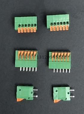 速发kf141v针2丝54mm 免螺.接线端子直-立式 弹簧式p端子连接器2p
