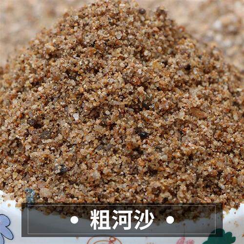 速发粗细河沙种植沙花冬拌土黄养铺面中石子乌龟用眠孵蛋鱼缸底砂