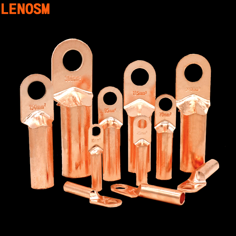 速发0T10/16/25/5/50/接0/5/12D/150平方铜鼻子紫铜堵油线耳7线端