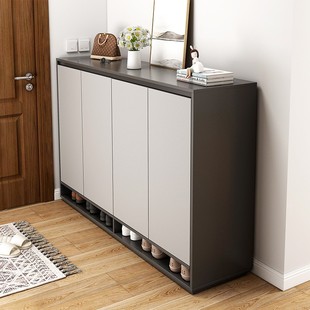 速发鞋柜墙用门户防尘室内玄关柜入口台靠家过道鞋子储物柜鞋架柜