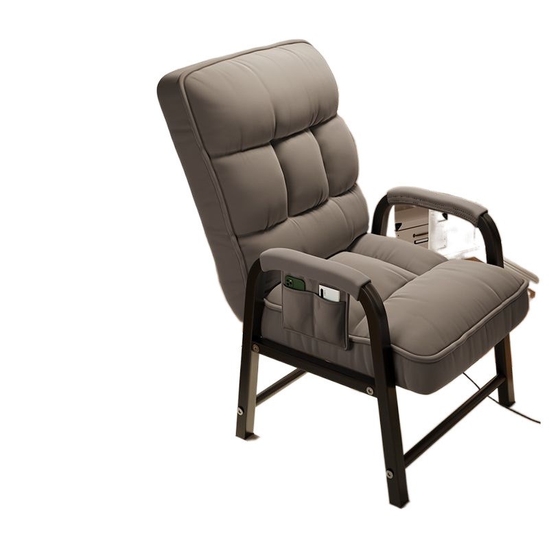 速发电舍椅家用懒躺舒服沙发椅卧室办公座椅学生宿脑折叠人椅电竞