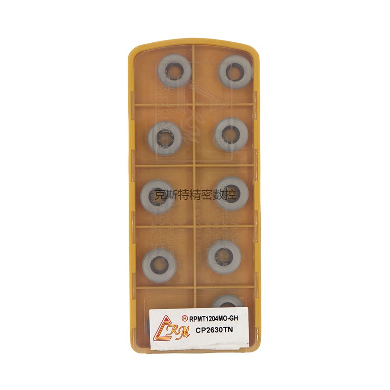 银鲨不锈钢钛合金铣刀片 RPMW1003 CP2630TN  RPMTO08T2 10T3 120