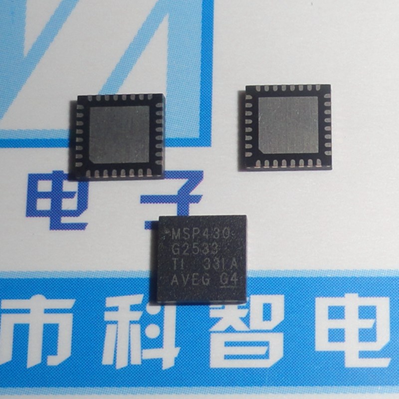 微控制器 MSP430G2533IRHB32T MSP430G2533 QFN32