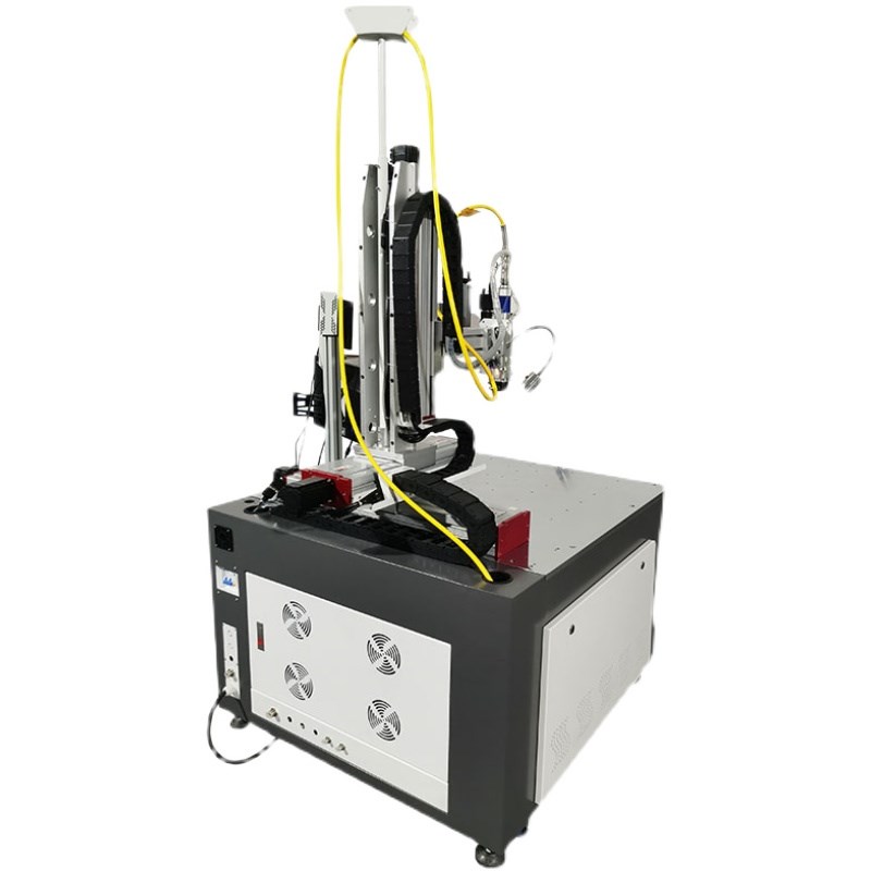 全自动精密点焊机焊接机锂电池A标准件激光直缝焊接机器人四轴联