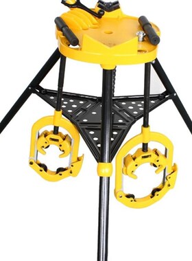 手动电动套丝机板牙小型管道绞丝机铁管4分水管铰扳割管电动铰扳