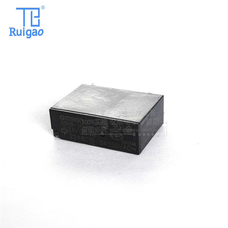 G5NB-1A-E-5VDC 12VDC 24VDC DC5V DC12V DC24V 4脚 5A 继电器