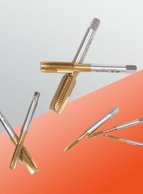 哈尔滨含钴螺尖丝锥m18m20m22m24m27m30X2X1.5不锈钢涂层先端丝攻