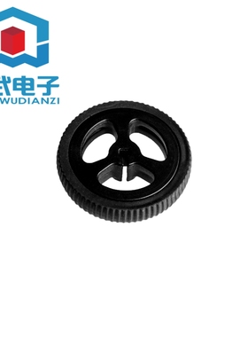 ZJ327 3PI miniQ小车N20电机橡胶轮 直径34mm 码盘34*7