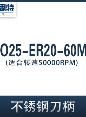 iso20北京精雕机 ISO25 iso30木工机 ER16 ER20MS 不锈钢高速刀柄