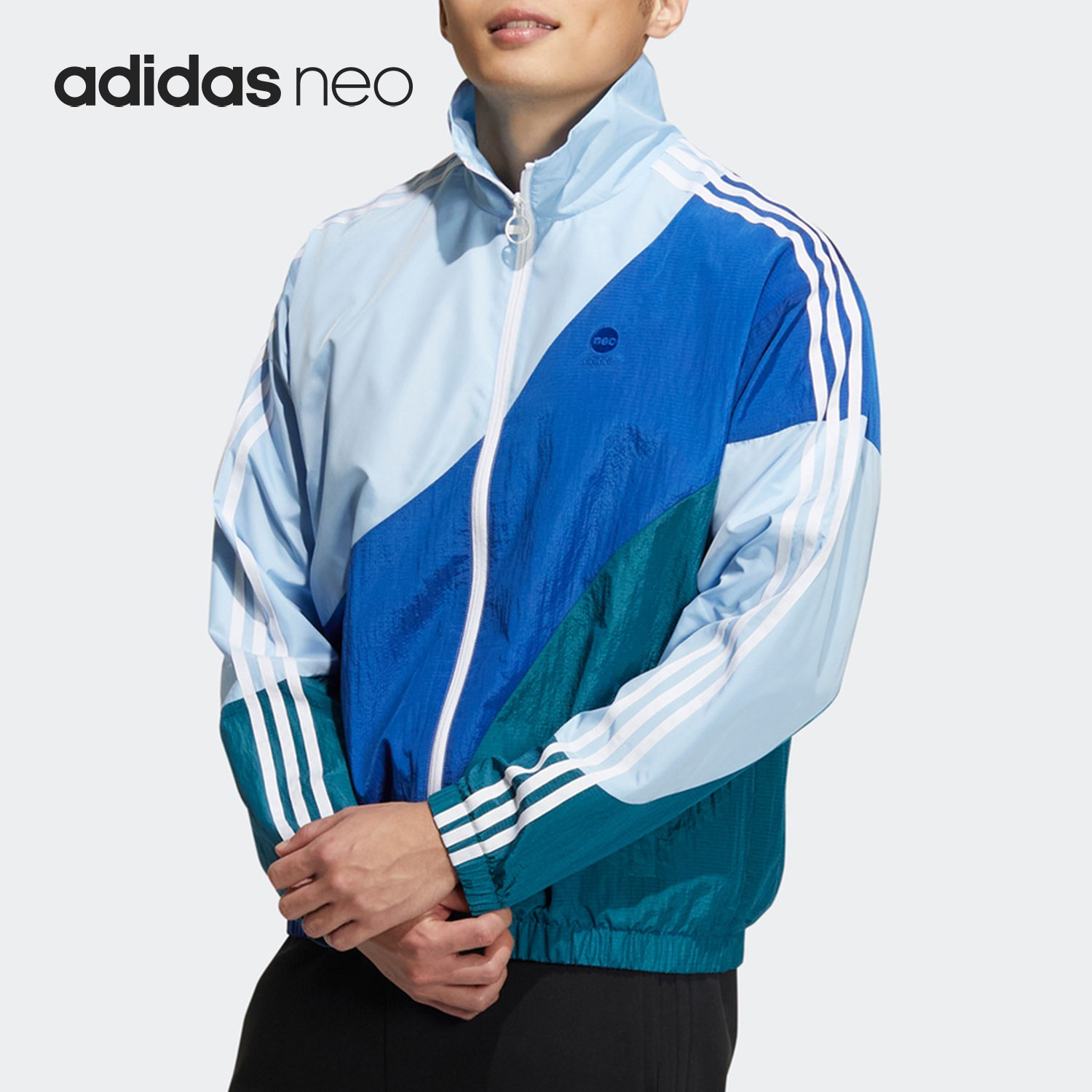 Adidas/阿迪达斯官方正品Neo新款男子运动休闲训练夹克外套HC9661