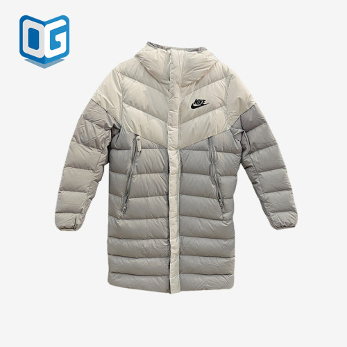 Nike/耐克正品NSW新款男灰米白色保暖防风经典羽绒服IB2963-100