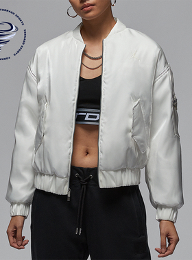 Nike/耐克正品JORDAN女士时尚潮流宽松夹克外套HQ6064-133