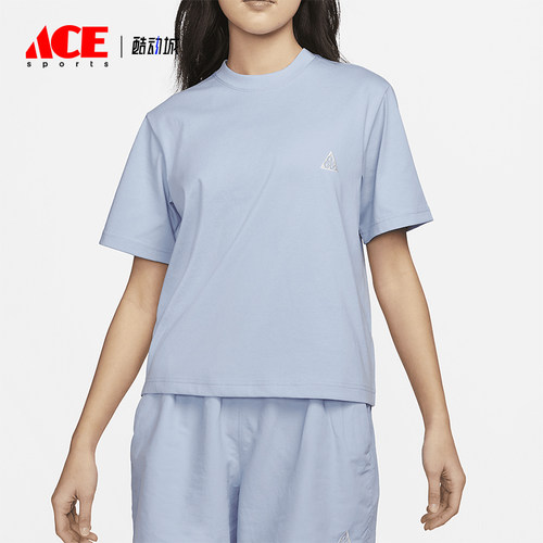 Nike/耐克正品ACG 女士健身训练宽松圆领短袖T恤DJ3647-415