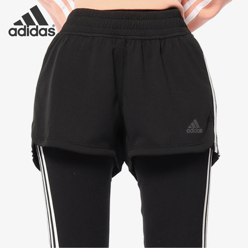 Adidas/阿迪达斯正品女子训练透气经典时尚短裤运动裤 DU3502