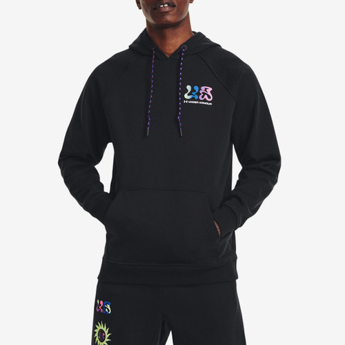UA/安德玛正品Elevated Terry Hoodie男士潮流卫衣1373844-001
