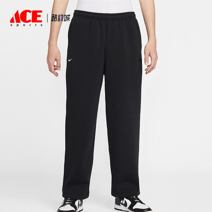 Nike/耐克正品Club男士日常松紧腰直筒刺绣休闲长裤IQ3709-010