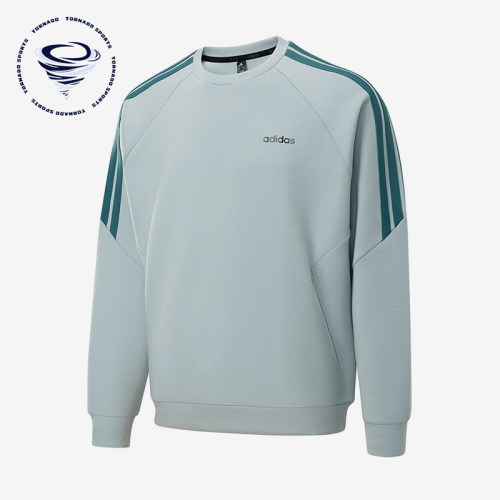 Adidas/阿迪达斯正品春秋男士圆领套头经典轻质宽松卫衣KQ7884