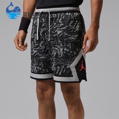 Nike/耐克正品Jordan男士宽松运动系带篮球短裤IU7879-010