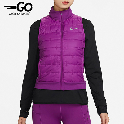 Nike/耐克正品THERMA-FIT女士跑步训练经典保暖棉马甲DD6085-503