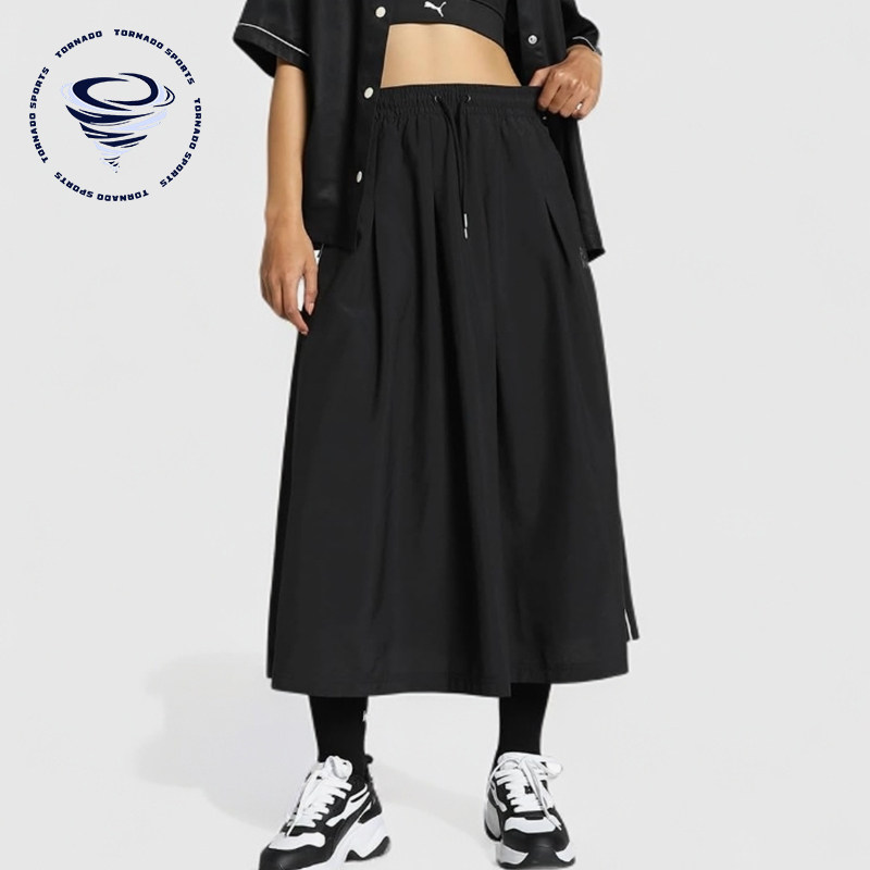Puma/彪马正品时尚女士舒适休闲中长款运动经典时尚半裙624311-01