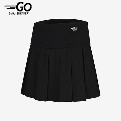 Adidas/阿迪达斯正品三叶草运动舒适休闲经典轻便透气短裙KG8257