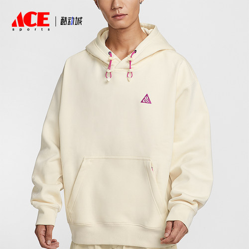 Nike/耐克正品2025秋季款男士休闲加绒套头连帽卫衣IM9347-113