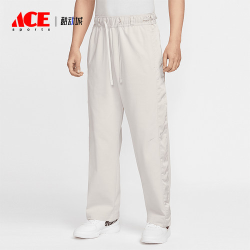 Nike/耐克正品新款男士针织运动宽松休闲直筒长裤HJ3900-104