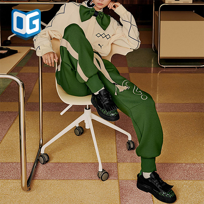 Puma/彪马正品STAFFONLY MONOPOLY男女同款针织束脚长裤539890-80