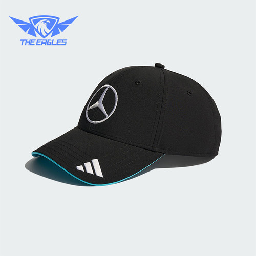 Adidas/阿迪达斯正品AMG男女款F1车队训练经典运动透气帽子JZ2569