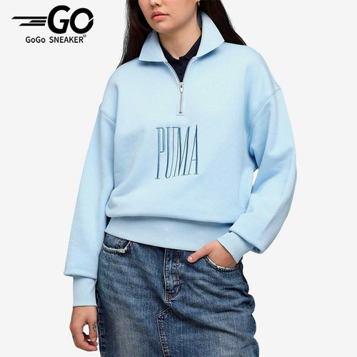 Puma/彪马正品PremiumEssentials套头经典简约亲肤卫衣632056-48