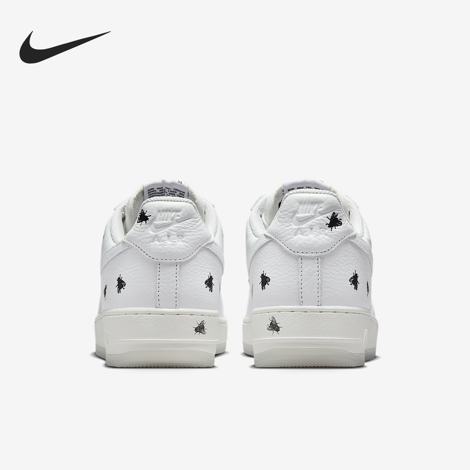 Nike/耐克官方正品Air Force 1男士苍蝇图案运动休闲鞋IM3081-100