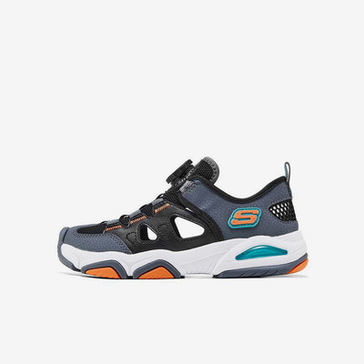Skechers/斯凯奇正品夏季款男童旋转扣透气镂空运动凉鞋405320L