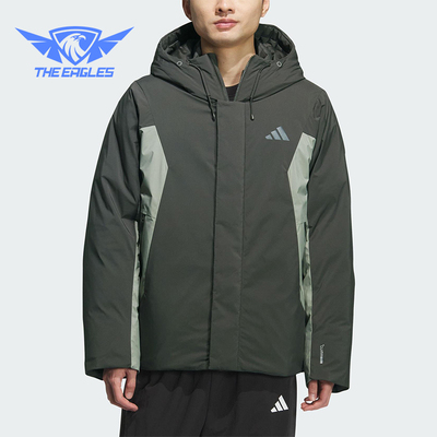 Adidas/阿迪达斯正品TH DOWN JKT男士拼接宽松保暖羽绒服KC2508