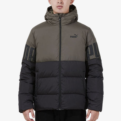 Puma/彪马正品秋季新款男子连帽运动休闲保暖羽绒服848172-44