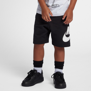 小童LOGO针织舒适运动休闲短裤 Nike 新款 2021夏季 HA5017 耐克正品
